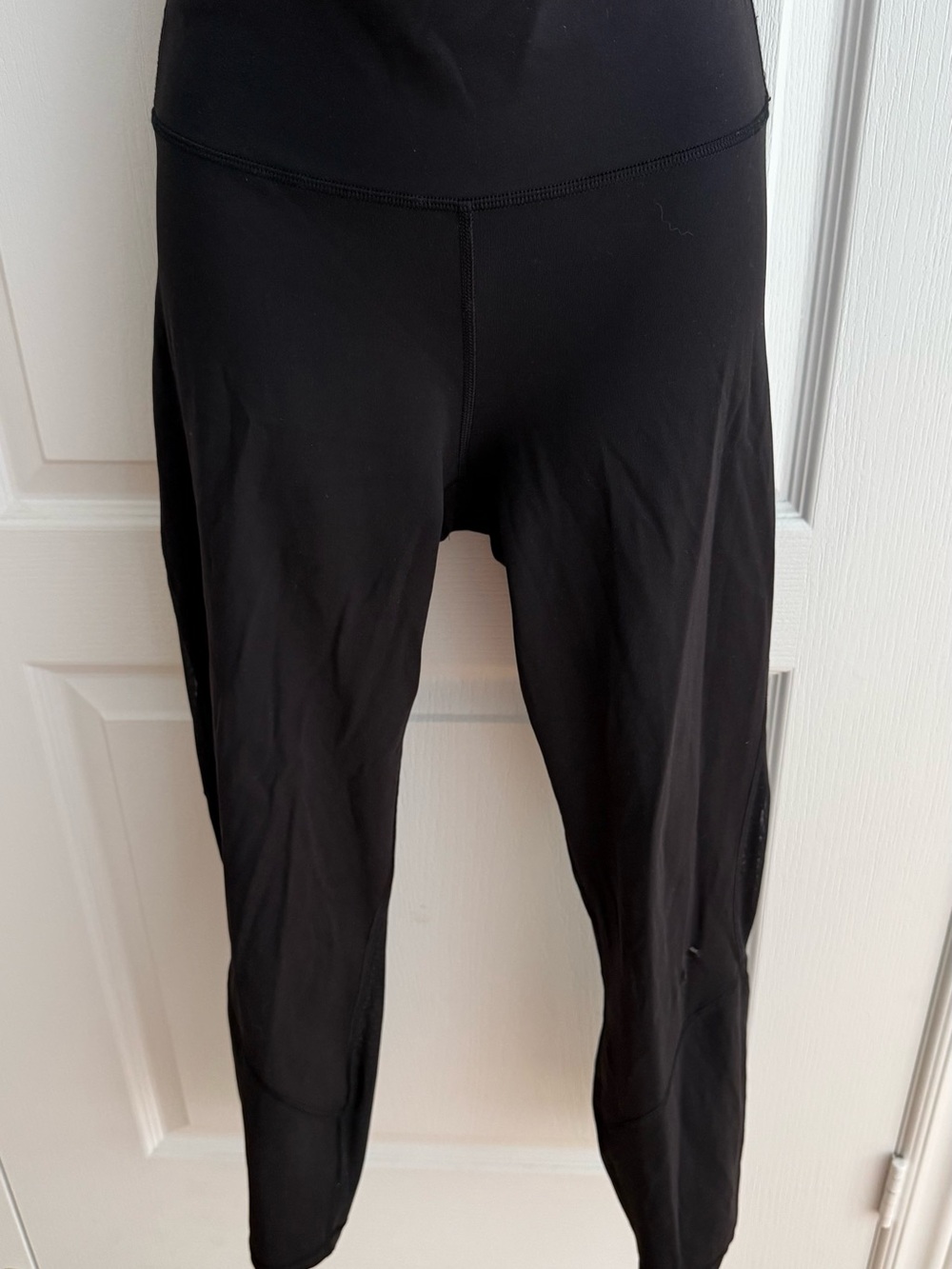 Lululemon Black Active Leggings with Signature Logo